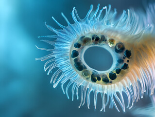 macro shot of a actinomycetes