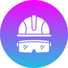 Fototapeta premium Safety Glasses Icon