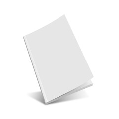 free editable vector mockup of blank book for presentation