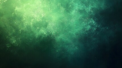 Fototapeta premium Abstract textured background in shades of green and blue.