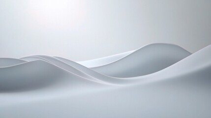 Obraz premium Soft Gray Studio Background for Minimalist Design Inspiration