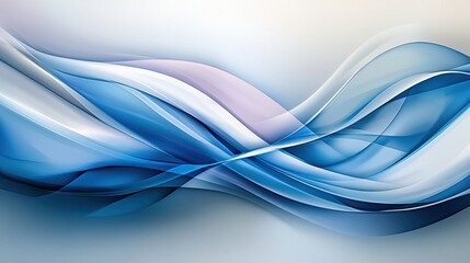 Naklejka premium Abstract Blue Wave Background
