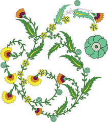 Luxurious digital pattterns.Motif ethnic seamless textile illustration, pink embroidery, print striped ornament floral, pattern, design for wrapping, silk, scarf, background, textile, carpet, rug, tex