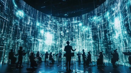 Holographic Concert Performance in the Future
