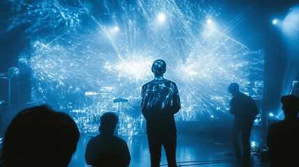 Virtual Concert Experience with Holographic Elements