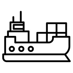 Ship single icon