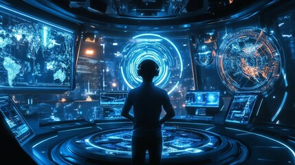 Cutting-Edge Theme Park with Next-Gen Virtual Attractions