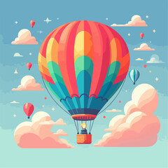 Obraz premium hot air balloons