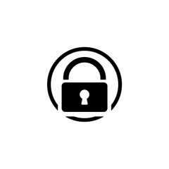 Secure Lock Icon for Privacy