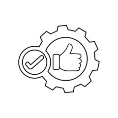 Best practices icons symbol vector illustration.