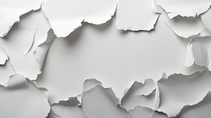 Ripped paper background concept