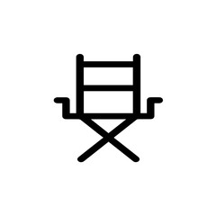 Fototapeta premium Chair icon symbol vector image illustration