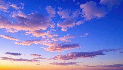 Obraz premium beautiful and spectacular dusk