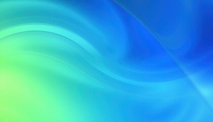 Obraz premium a close up of a blue and green background with a curved design