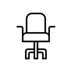 Chair icon symbol vector image illustration