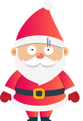 Cute Santa Claus cartoon, merry christmas