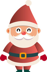 Cute Santa Claus cartoon, merry christmas