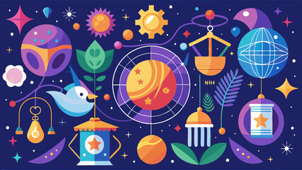 Astrology horoscope zodiac graphic backgroud wallpaper