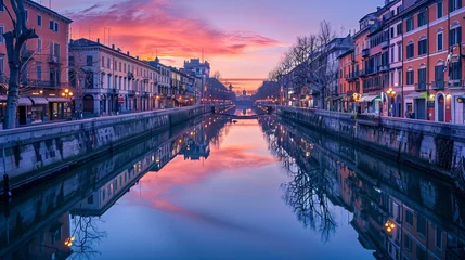 Crédence de cuisine  buildings beside the lake   © Alia
