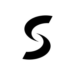 Naklejka premium S Logo 