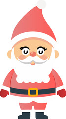 Cute Santa Claus cartoon, merry christmas