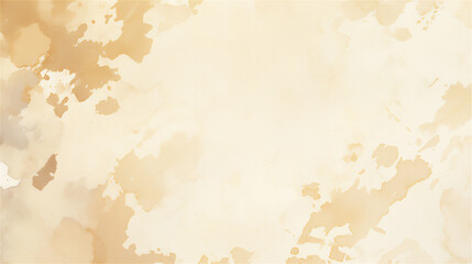 A minimalist watercolored background with a f