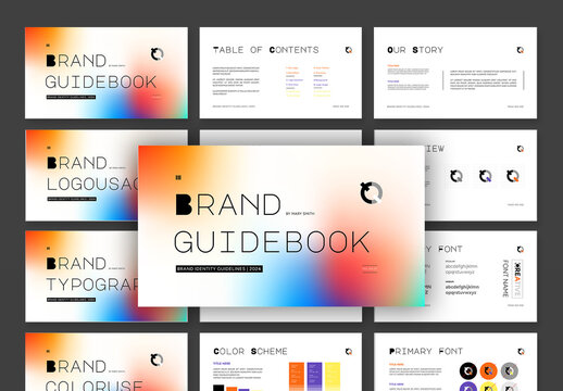Brand Guideline Presentation Template