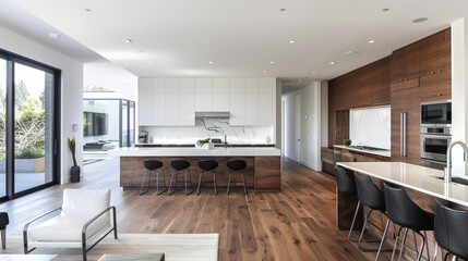 modern kitchen interior