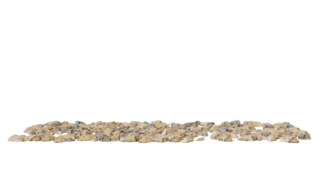 Pile of gravel stones. Construction material texture.