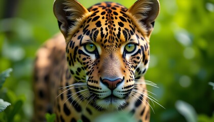 Obraz premium A close-up image of leopard, cheetah and wild animals.