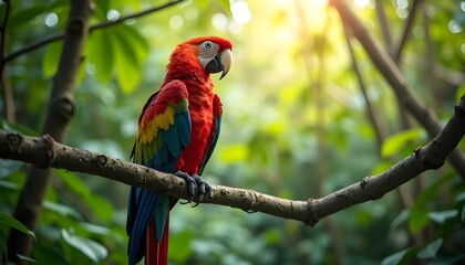 Obraz premium A collection of beautiful birds in world.