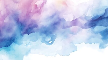 A smooth, flowing abstract watercolor splashes with a large, clear area for text