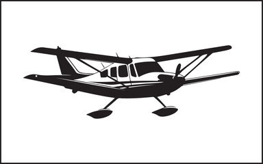 airplane isolated on white background