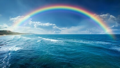 The Magic of the Sea and Rainbow Combined"