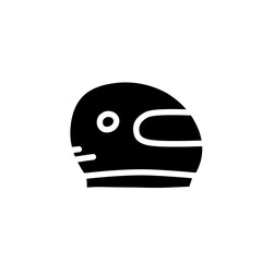 helmet silhouette icon