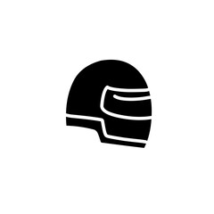 helmet silhouette icon