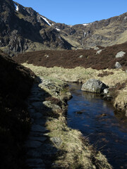 Mayar and Driesh munros - Glen Clova - Cairngorms National Park - Angus - Scotland - UK