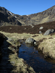 Mayar and Driesh munros - Glen Clova - Cairngorms National Park - Angus - Scotland - UK