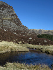 Mayar and Driesh munros - Glen Clova - Cairngorms National Park - Angus - Scotland - UK