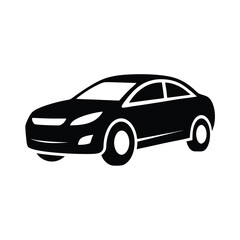 Car Silhouette Vector Art Illustration