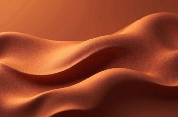 Abstract swirling paint patterns in mocha mousse tones. Template for banner, poster, background, card, cover.