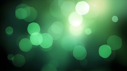 abstract green bokeh background