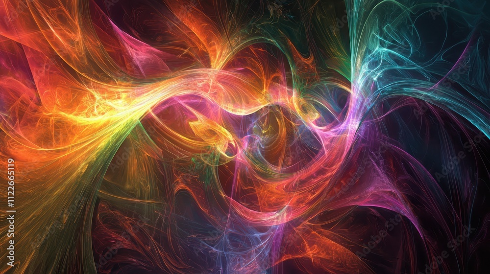 Poster transforming neuroplasticitydynamic visualization of a brain in light abstract environment conceptua