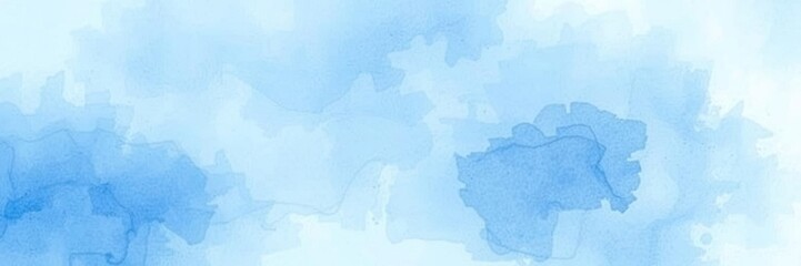 Obraz premium Light blue watercolor background with delicate wavy lines and subtle gradient effect, evoking a sense of movement and flow, peaceful, subtle texture