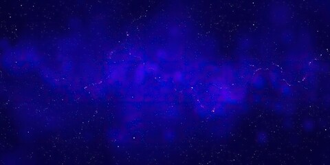 Obraz premium Violet indigo hues blended with deep space background, galaxy, cosmos