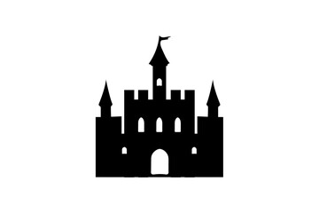 clip art of simple castle