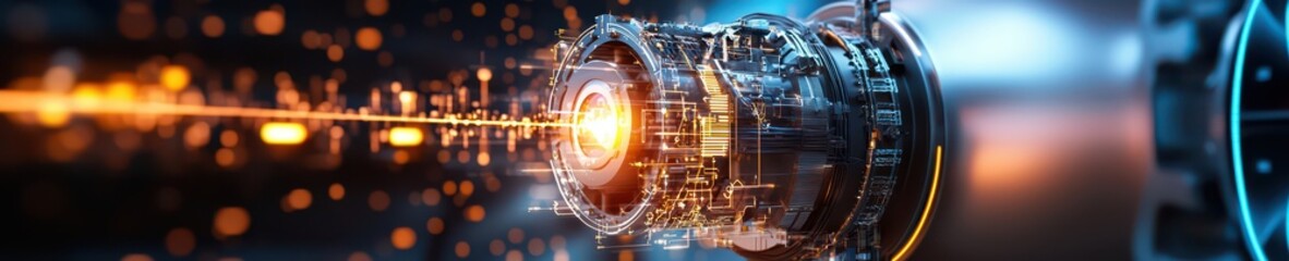 Obraz premium Dynamic energy pump and storage tank concept visatuk technology hub high-tech environment gigapixel standard viewpoint