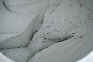 mixed gray decorative concrete plaster