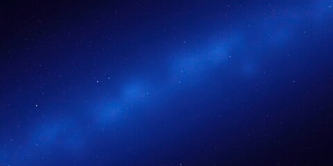 Obraz premium Deep blue and purple hues of a cosmic horizon, cosmic background radiation, stars, dark energy