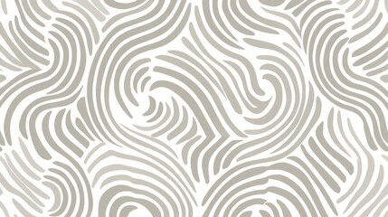 Fototapeta premium Aesthetic wallpapers group: abstract grey wavy and edgy lines with delicate texture over a broken white background.